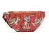 Tiger Print Waist Bag, &pound;280, Handbags, Red, Canvas, Front view